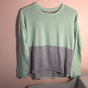 Merino wool crew neck sweater